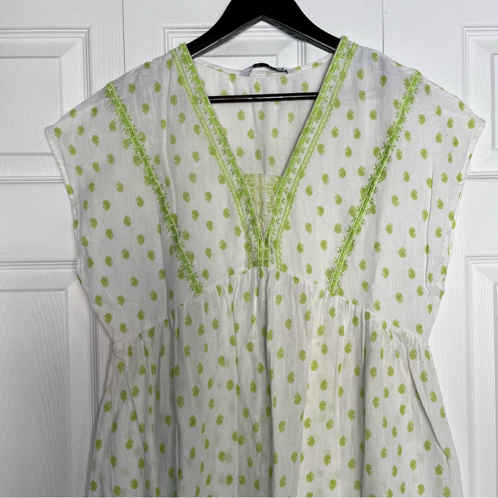 L. EMBROIDERED RUSTIC DRESS - Picture 8 of 9